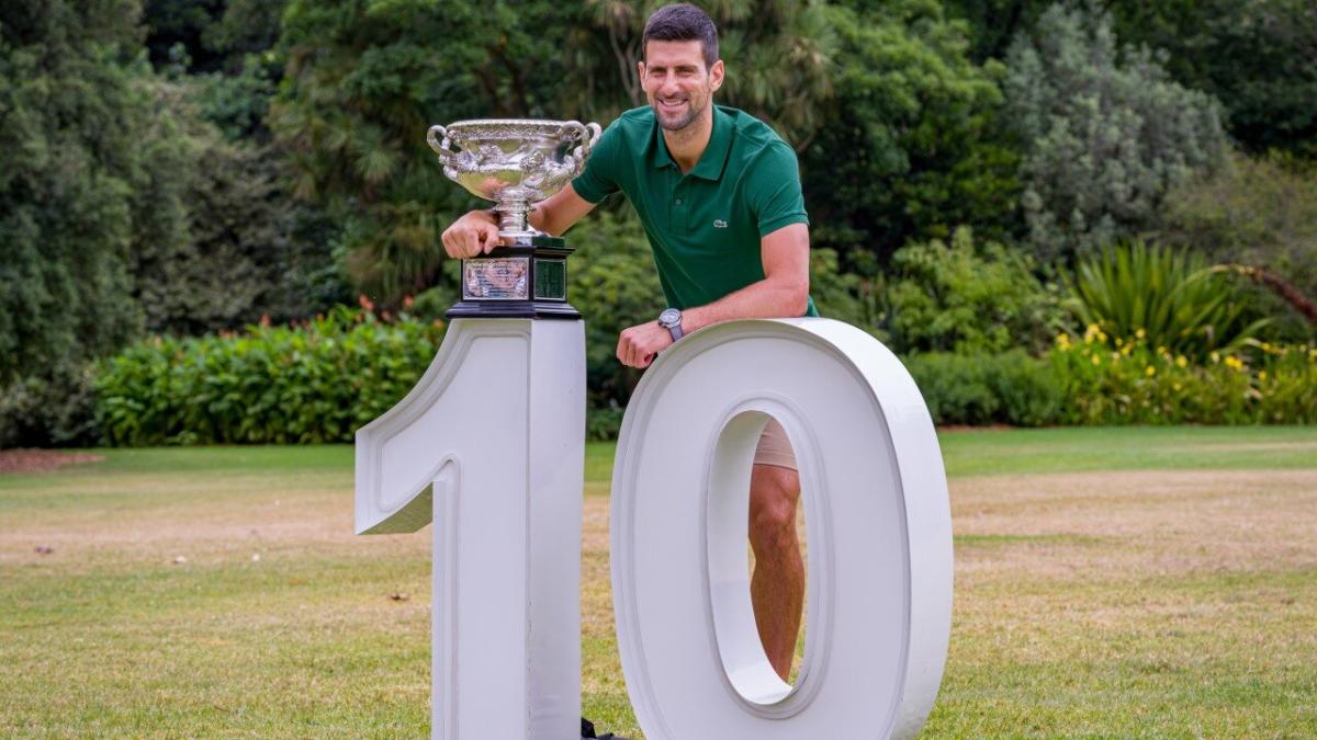 Novak Djokovic chasing an 11th Australian Open victory